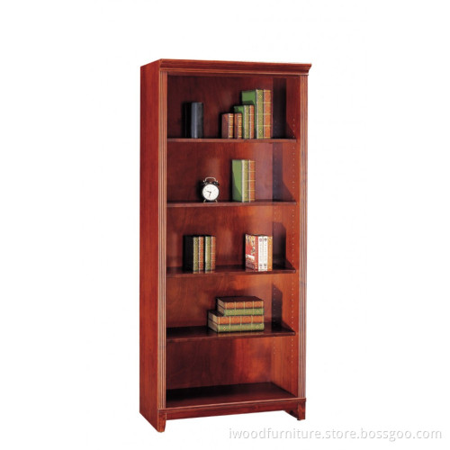 Simple Elegant Wooden Bookcase Design